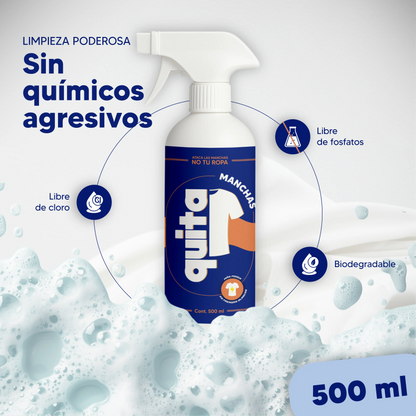 Compre 1 Llévate 2 - Quitamanchas de Tejidos 500ml MaxClean™